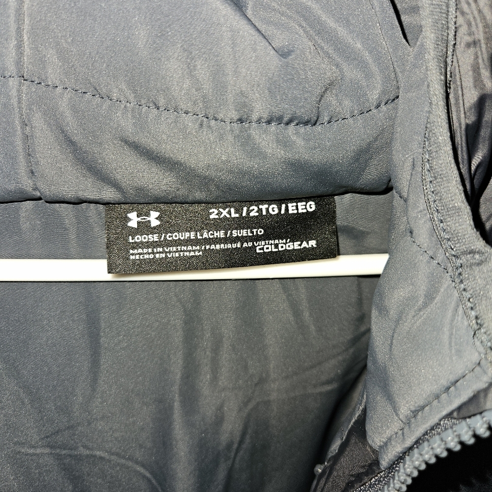 Mens Under Armour Iowa State Cyclones Coat 2xl - Picture 2 of 8